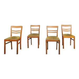 Quatre chaises mid century - ensemble