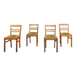 Quatre chaises mid century