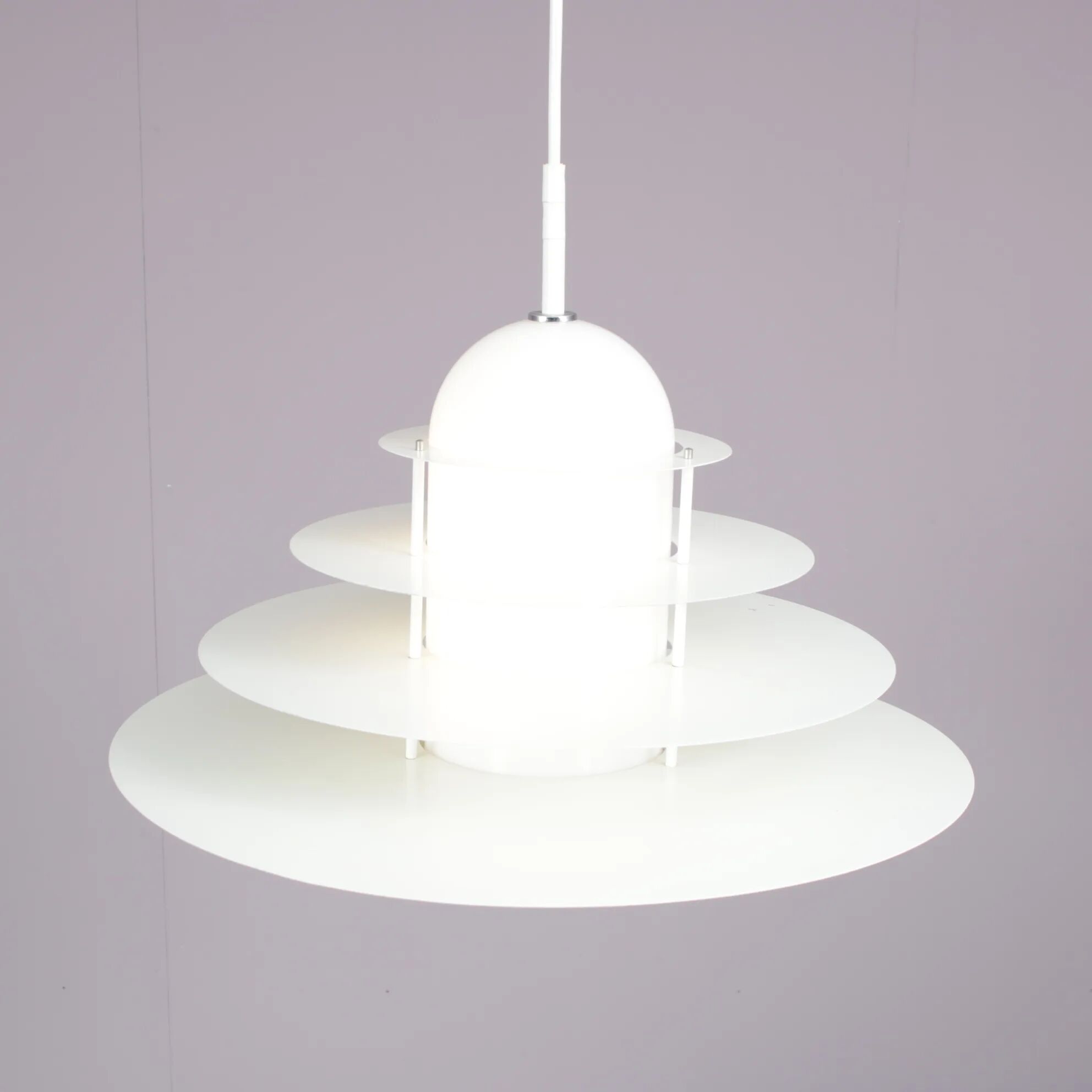 1980s “B1017” hanging lamp by André Rotte for Raak, Netherlands
