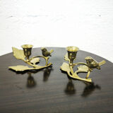 Brass candlestick