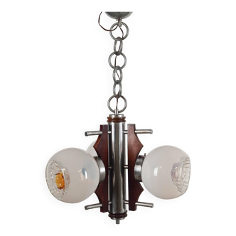 Pendant lamp, Murano glass, Italian design, 1970s, production: Italy