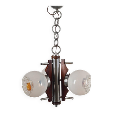 Suspension, verre de Murano, design italien, années 1970, production : Italie