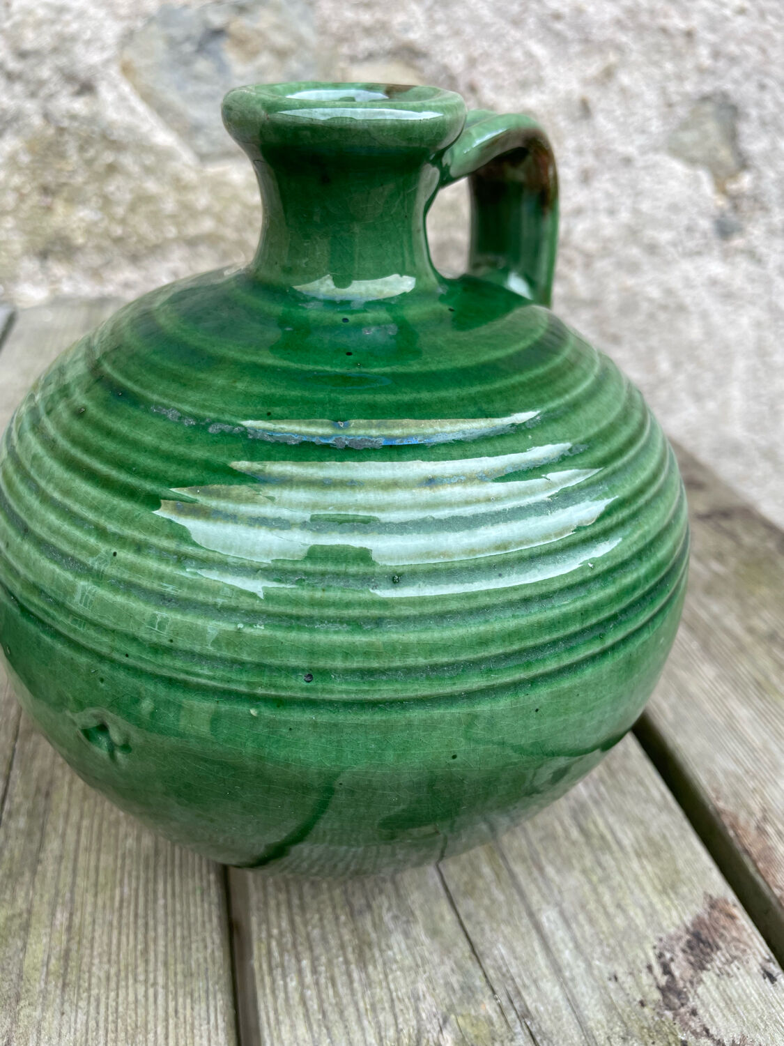 Varnished ceramic jug or picket