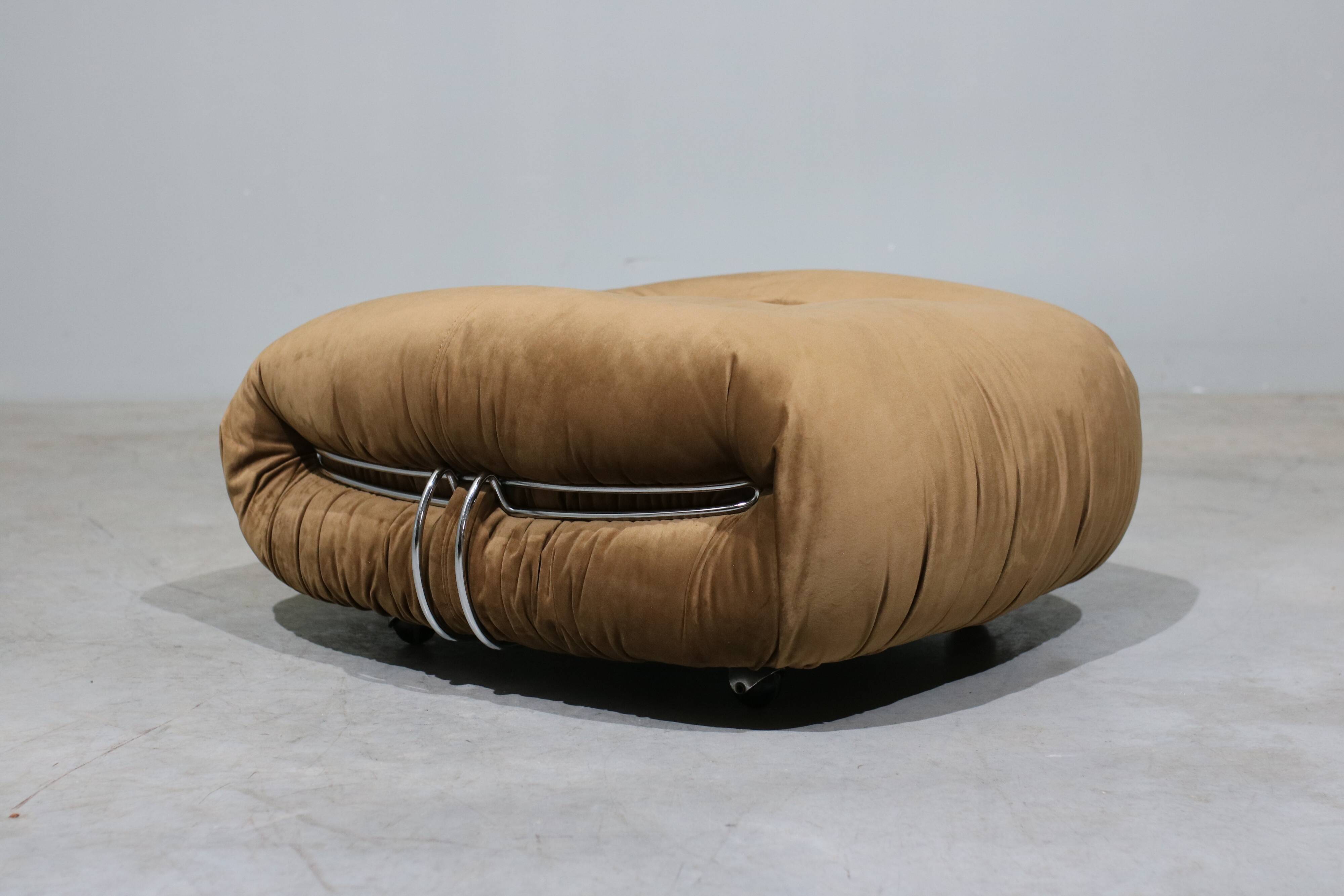 Lounge Chair and Ottoman from Afra & Tobia Scarpa for Cassina 1960s