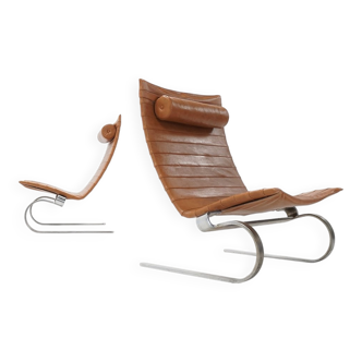Set of PK20 Lounge Chairs by Poul Kjaerholm for E. Kold Christensen, 1960s