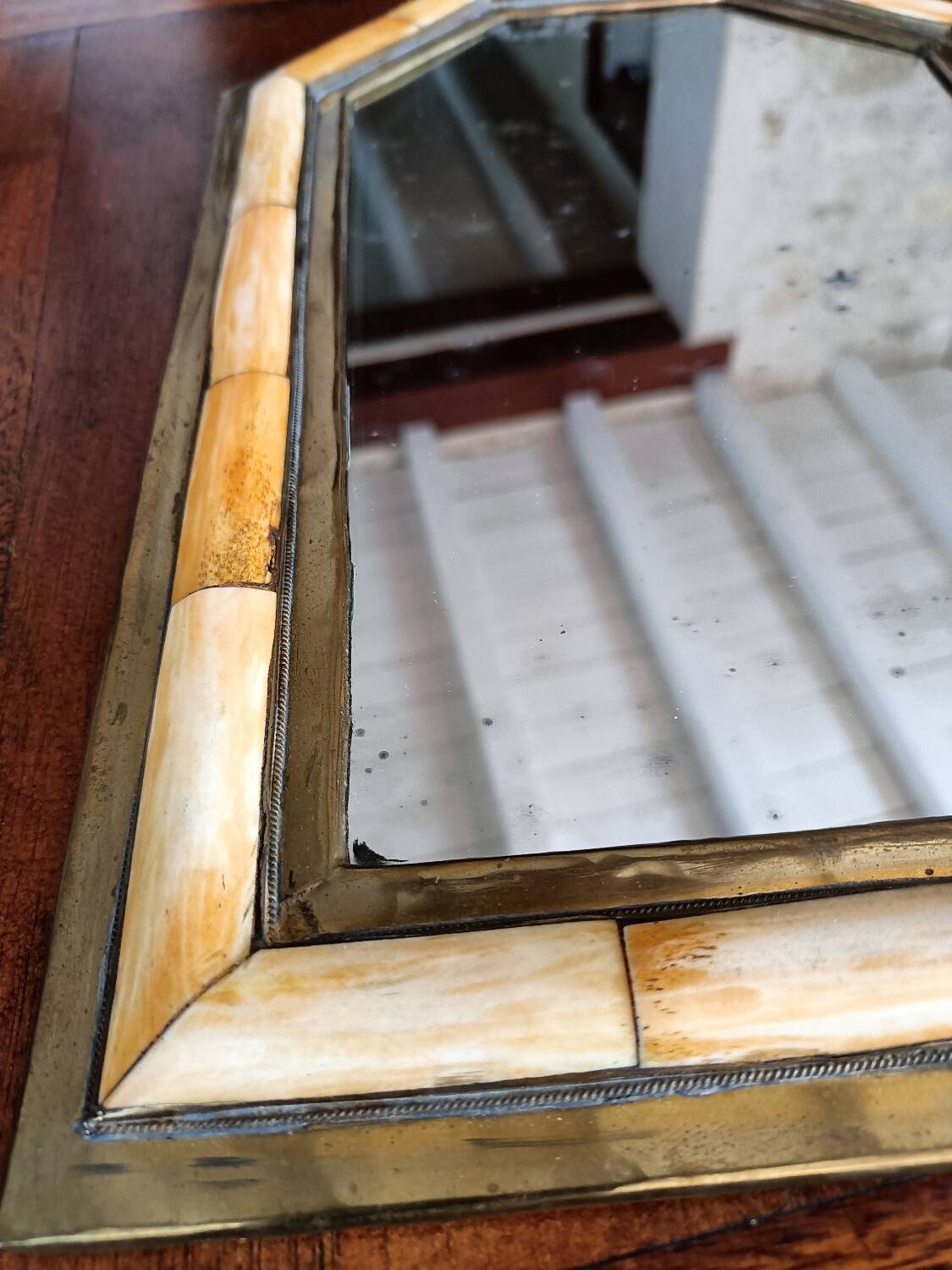 Miroir laiton vintage
