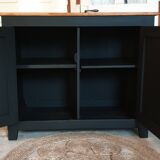 Black Parisian buffet