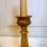 Lampe en bois 48 cm  circa 1960