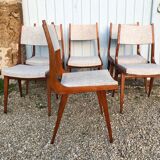 Vintage dining room 6 chairs