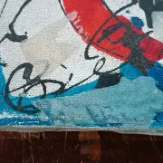 Abstract oil painting on canvas 40x30