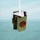 Vintage Danish Design Vitrika Suspension, brass & glass