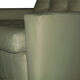 Mid century pistachio-coloured leather lounge chair 1950-60