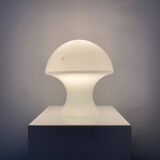 Lampe de table champignon en verre lait blanc Peill et Putzler 1970