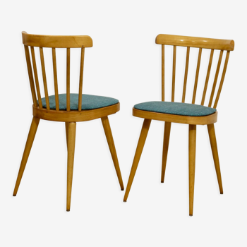 Set of 2 scandinavian chairs 1960