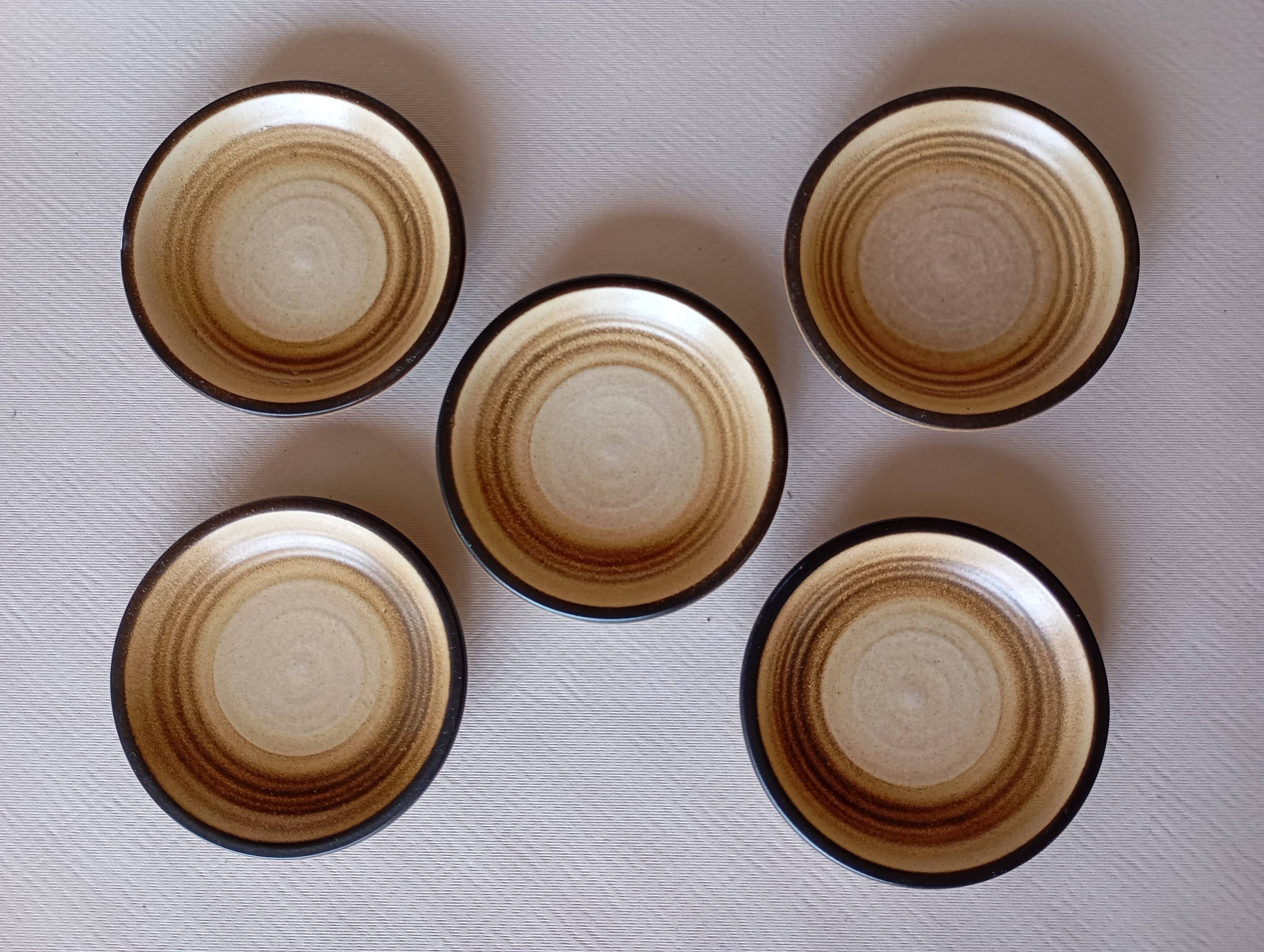 5 assiettes à tapas Salins