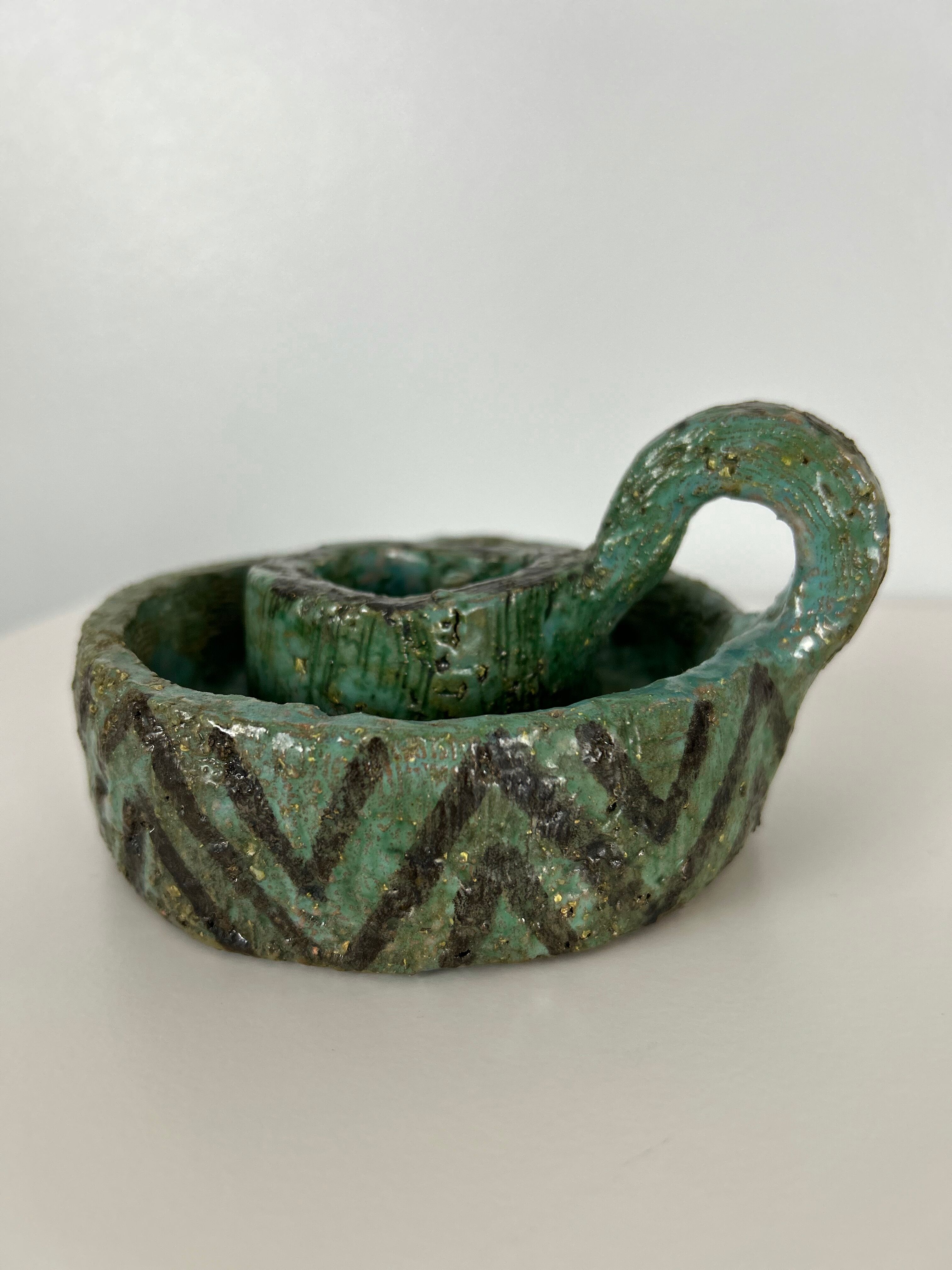 Ceramic candle holder - Masson