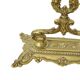 French Classic Brass Table Mirror Gold Baroque Style 34cm
