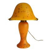 Mushroom lamp in glass paste