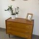 Commode en teck, années 60