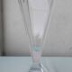 Designer crystal vase
