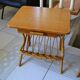Pair of bamboo rattan bedside tables from the 70s.