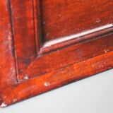 Antique asian painting on rice paper in high quality wood frames, c 1910s