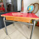 Ensemble bureau et chaise Formica enfant vintage