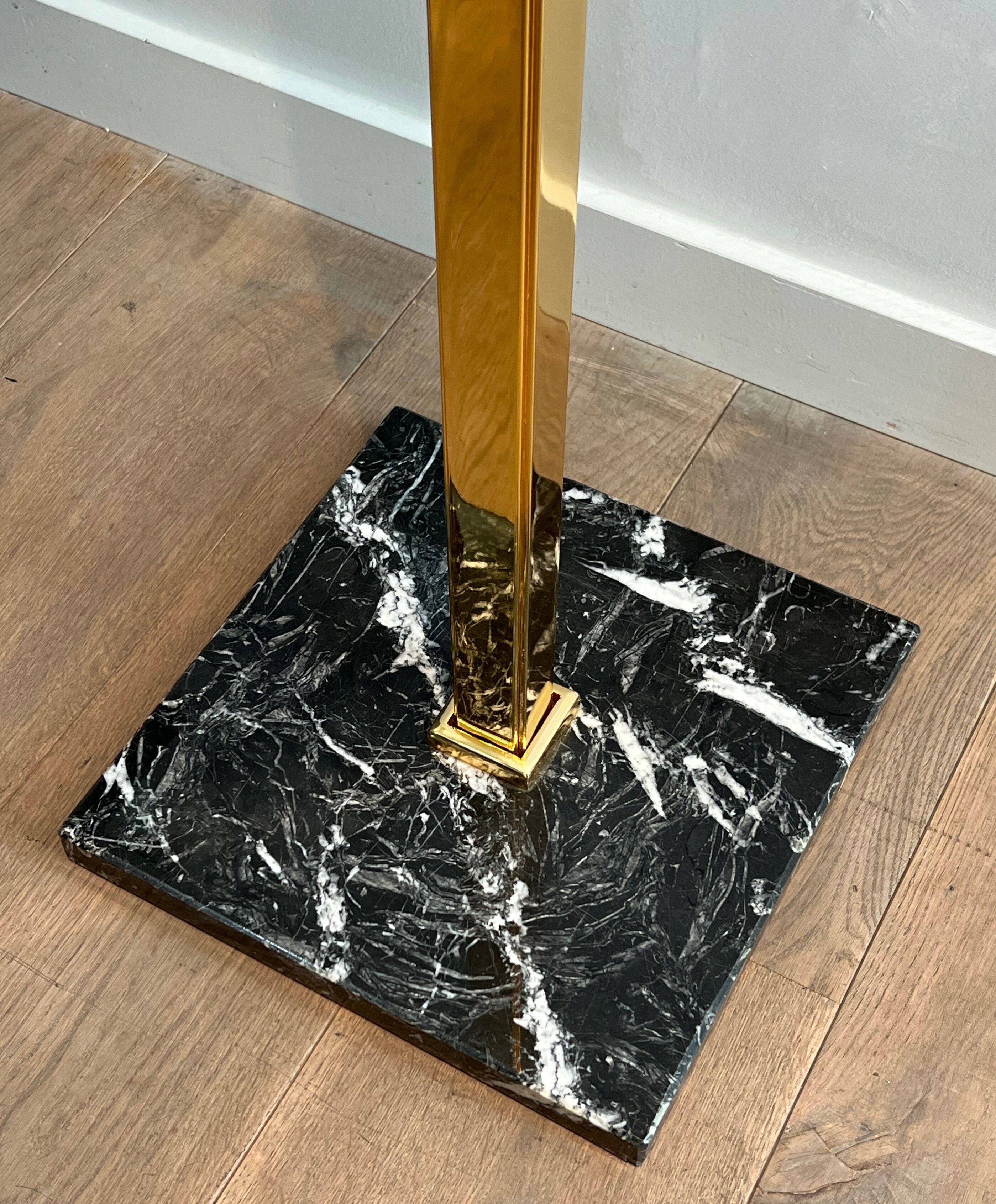 Coat Racks in Brass and Marble