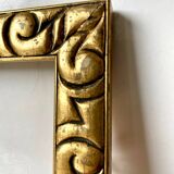 Paire de Cadres Anciens ART NOUVEAU en bois doré