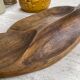 Antique wooden dish