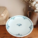 Fruit bowl in iron earthenware from St-Amand.