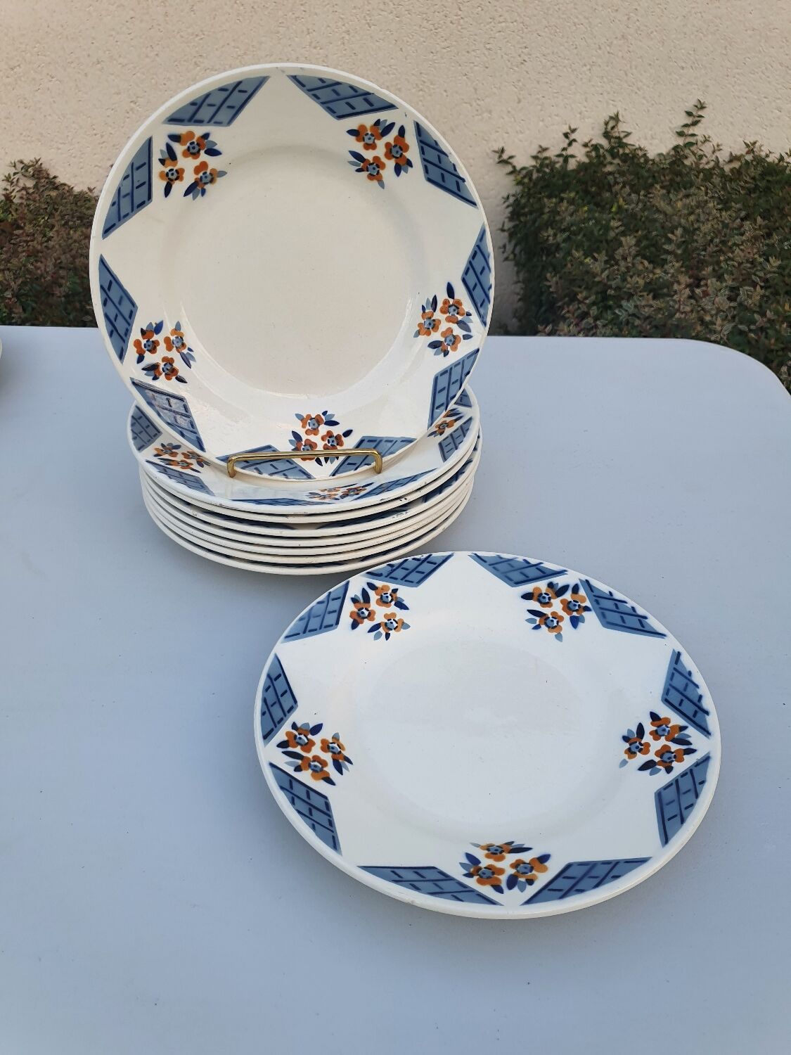 Vintage plates