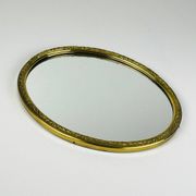 Miroir en laiton, Italie, années 1950