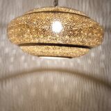 Moroccan brass pendant light