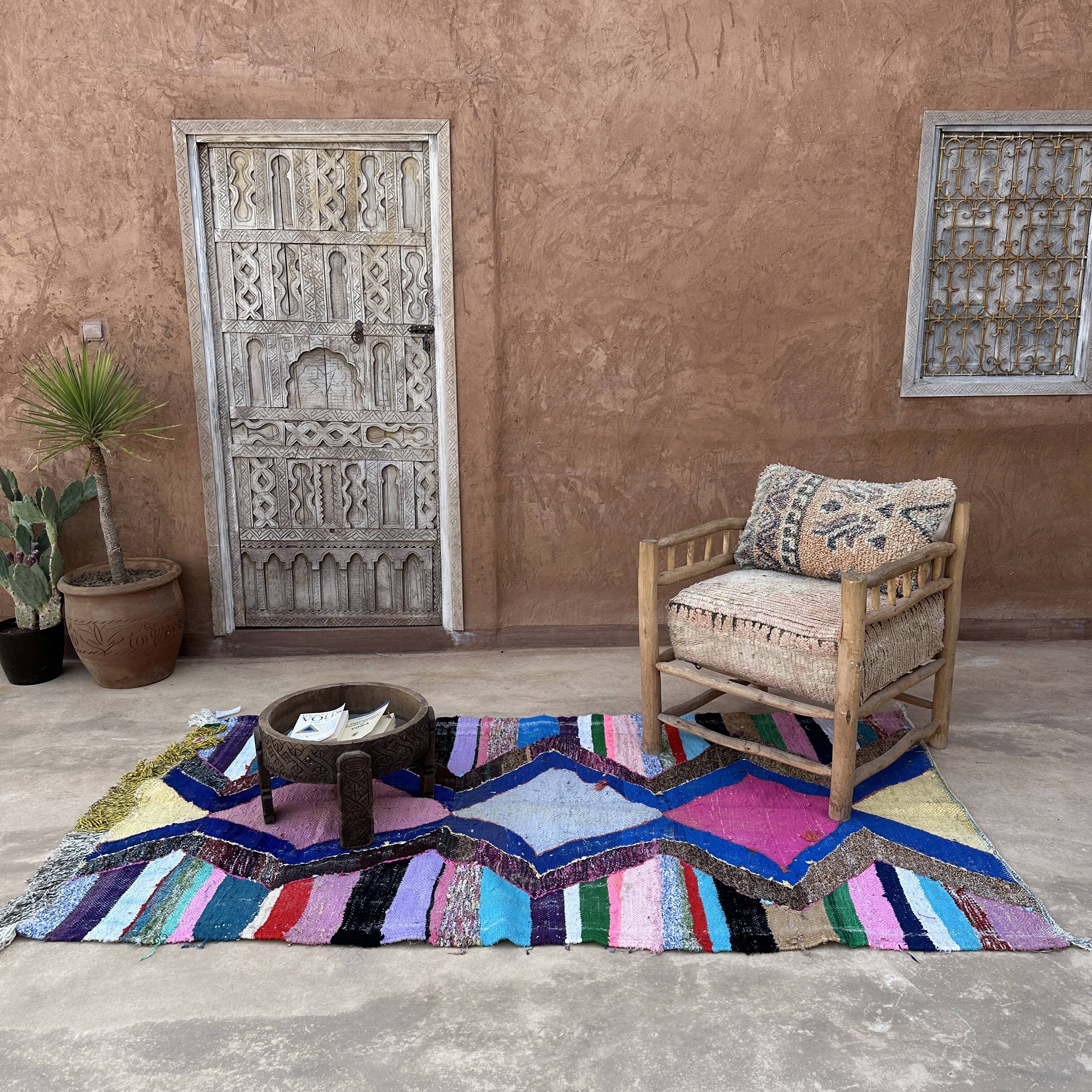 Colorful Moroccan rug - 135 x 240 cm
