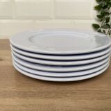 Set of 6 Varages dessert plates