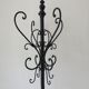 Wrought iron coat rack