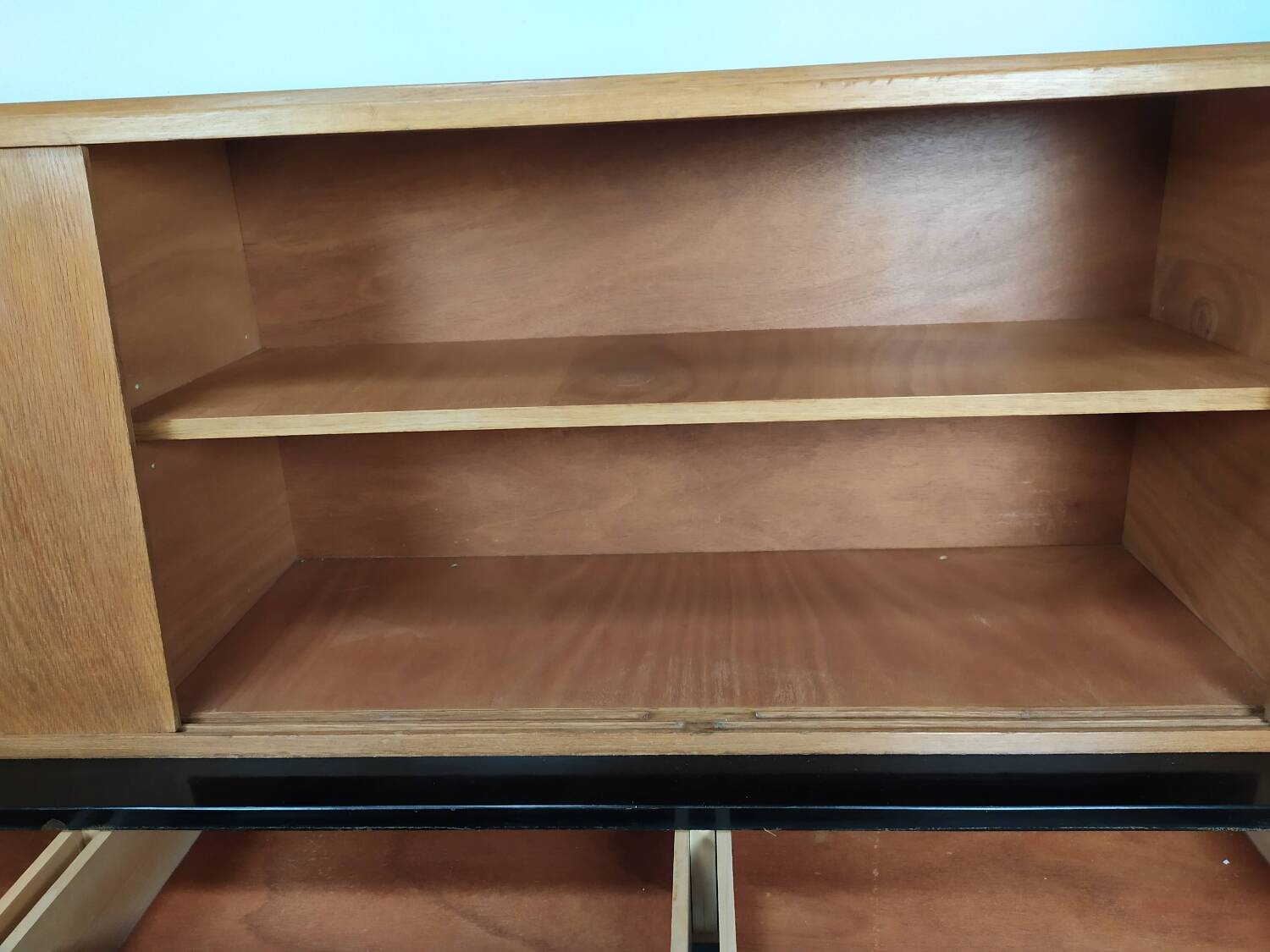 Vintage oak enfilade