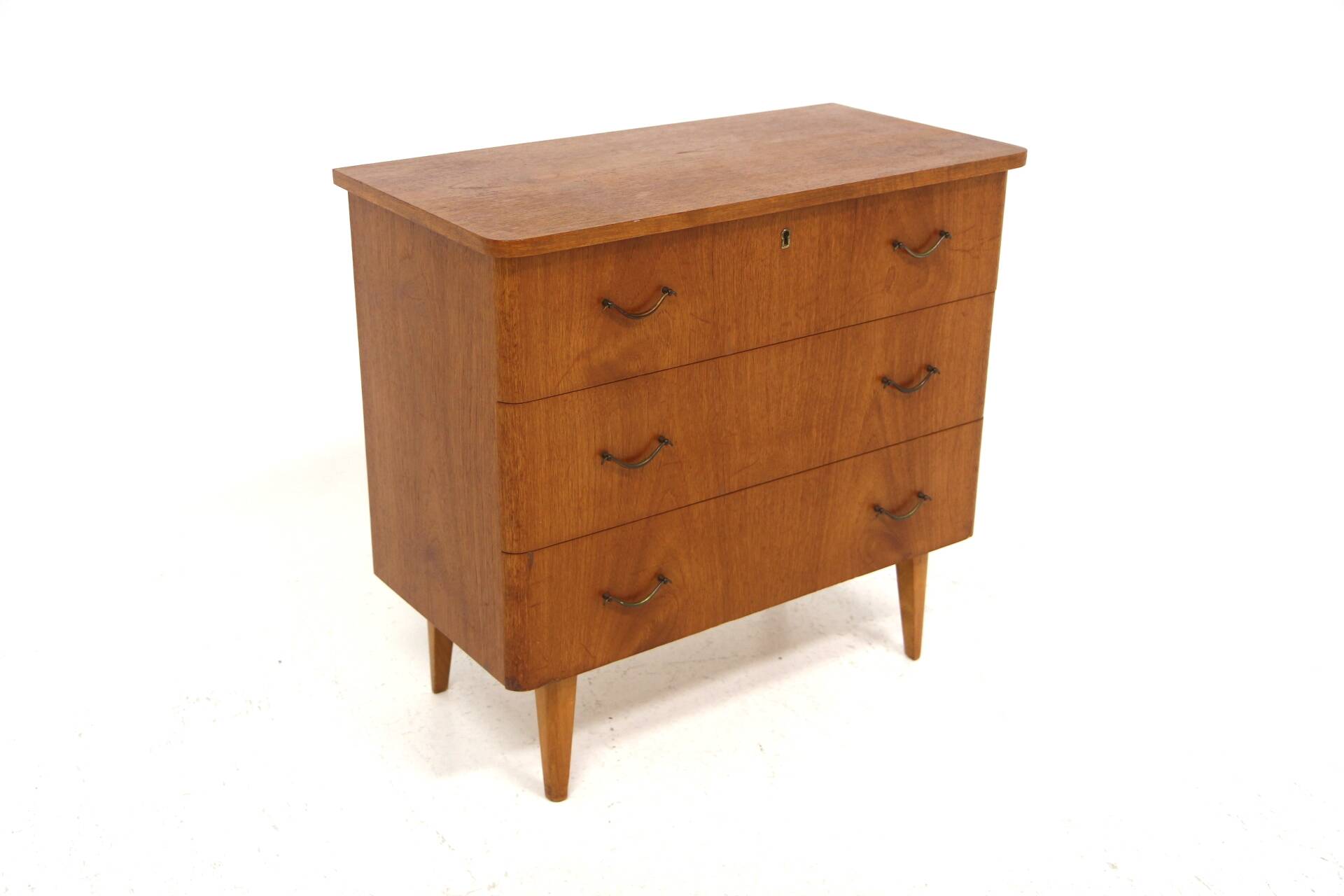 Scandinavian teak chest of drawers, Sweden, 1950