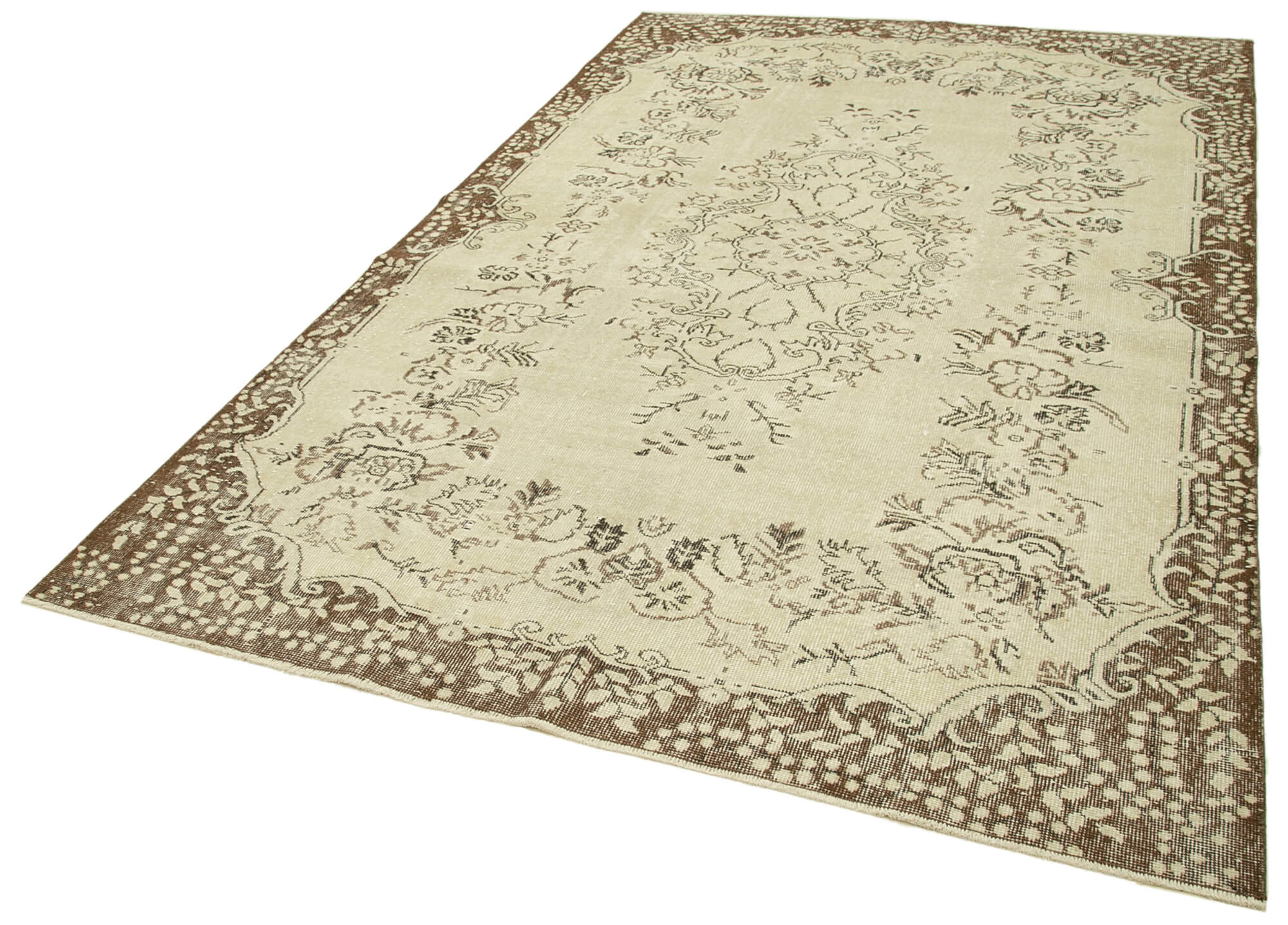 Anatolian beige carpet 188 cm x 301 cm