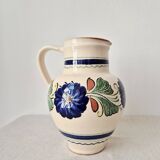 Portuguese Style Stoneware Water Pitcher/Vase - Vintage