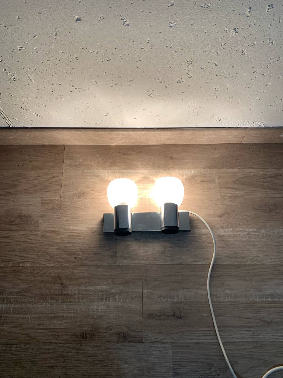 Pair of 70s wall lights