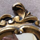 Gilded wood mirror