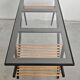 Mid Century Modern Gazelle coffee table in pear wood from the 1960s.