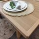 Table en chene massif avec rallonges