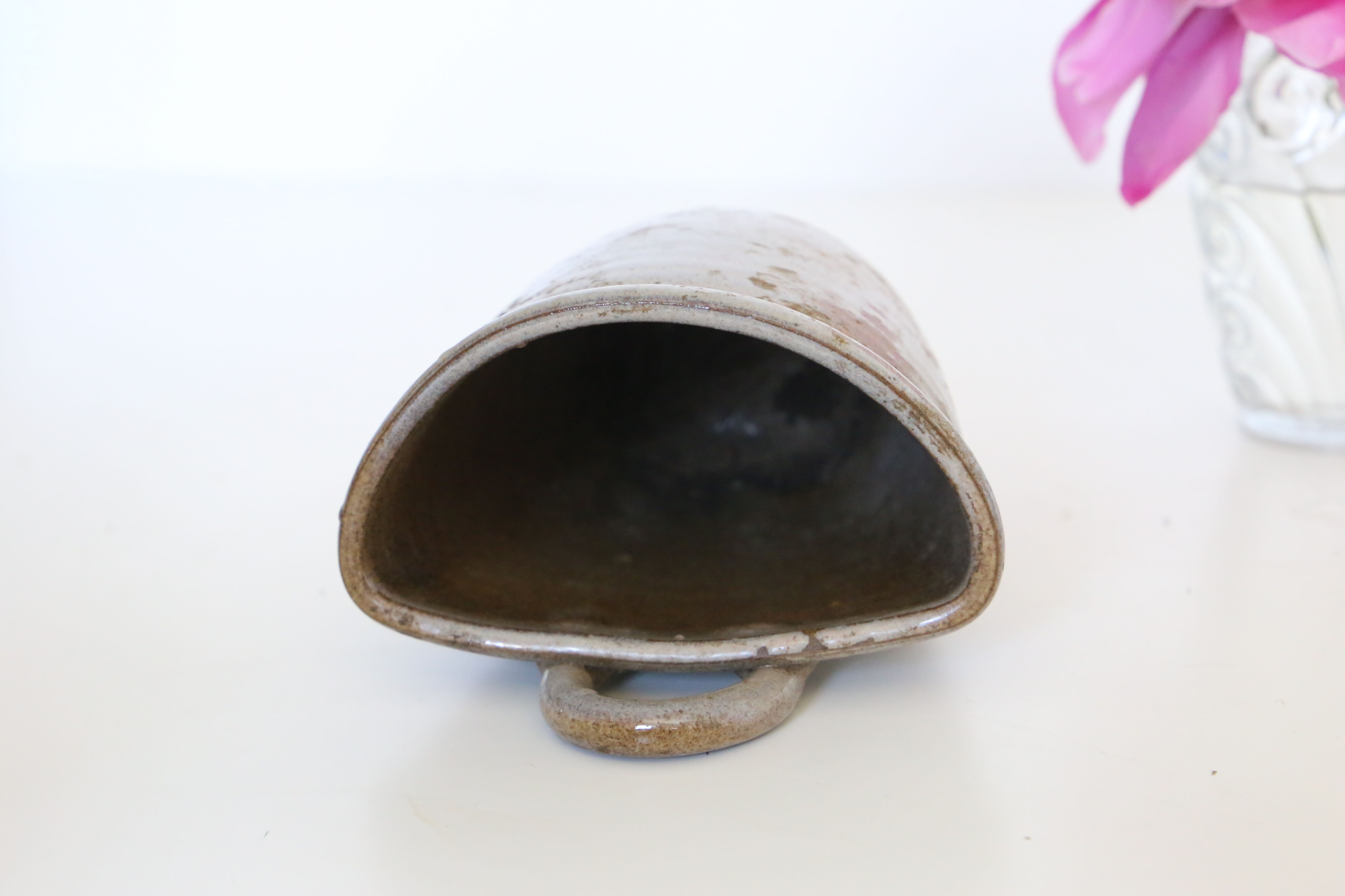 Wall pottery vase, vintage