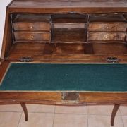 Floral decorated secretary desk