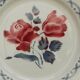 Set of 6 DIGOIN SARREGUEMINES earthenware dinner plates. CANNES model.