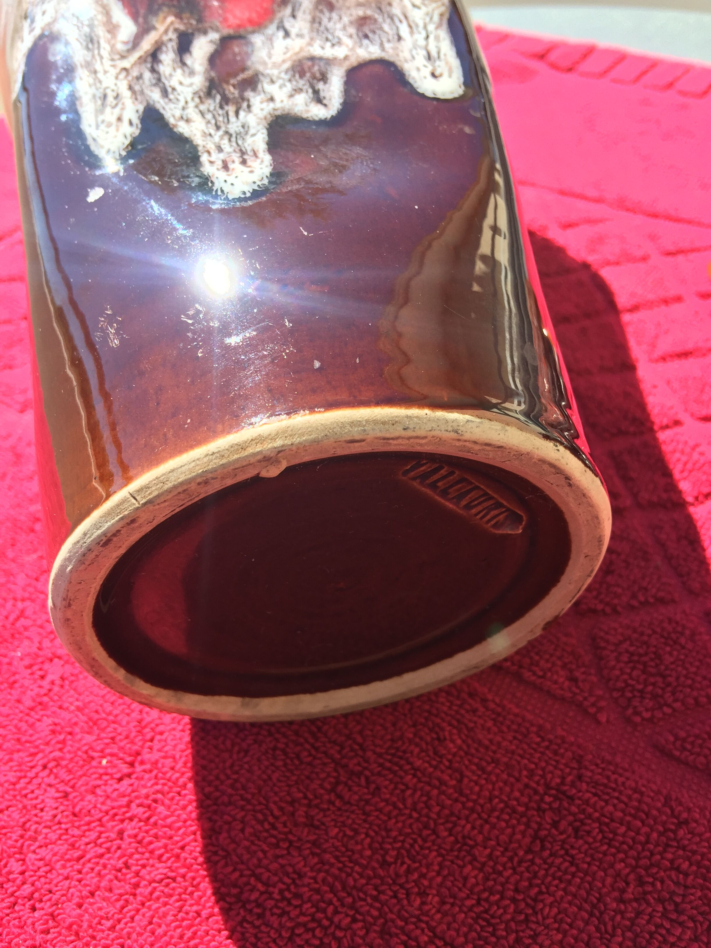 2 vases Vallauris 60s