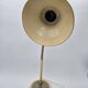 60's beige industrial gooseneck lamp